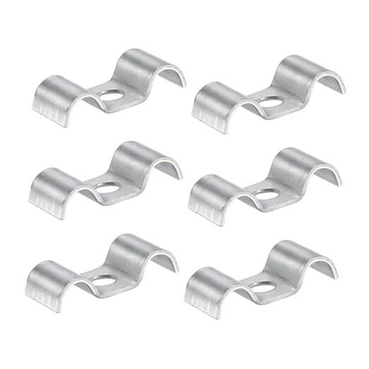 Pcs Stainless Steel Double Line Clamp 8 mm / 5/1inch Fuel 8 mm / 5/16 Inch 6