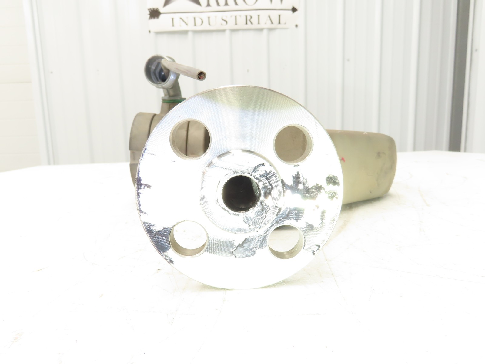 Micro Motion R050S113NABAEZZZZ Mass Flow Sensor 1/2" *Ink Residue Needs Cleaned*