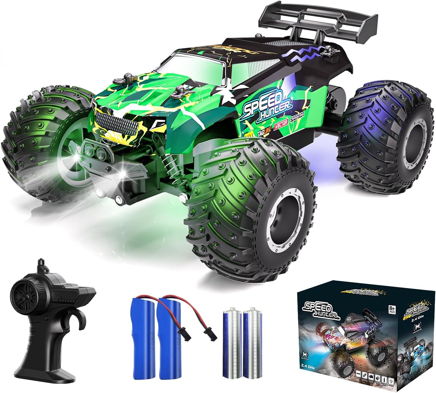 Carros Control Remoto Carrito Todoterreno de Alta Velocidad Para Ninos 1:18