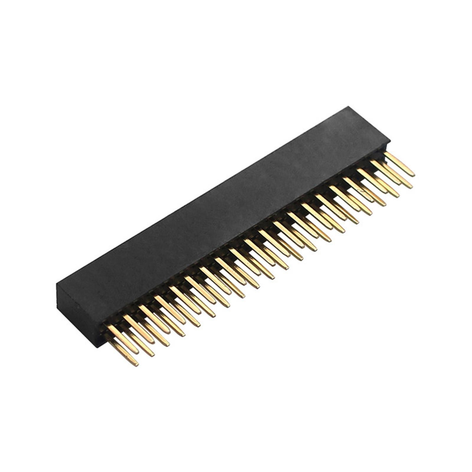 4x 2x20 PIN Socket Dual Male Header Pin Connector for Raspberry Pi Zero/Zero W