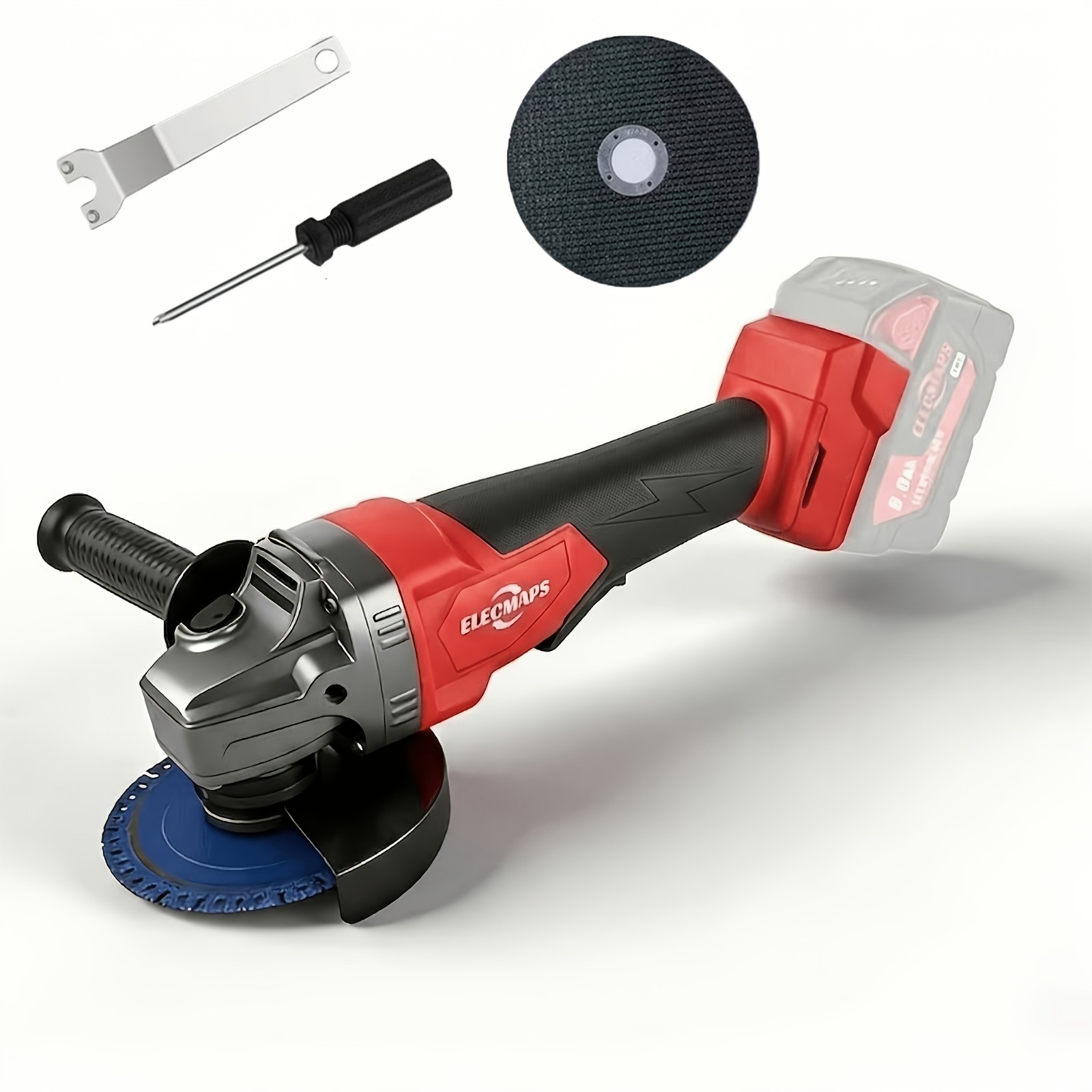 ELECMAPS Heavy-duty Alloy Steel Compact Grinder