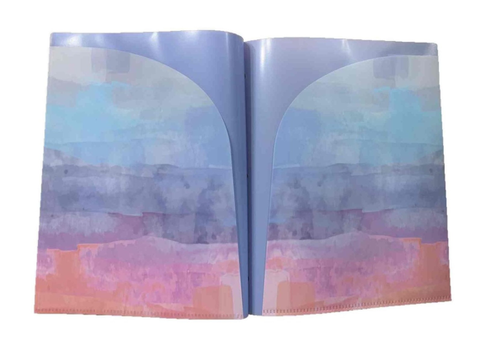 Carolina Pad Silver Lining Collection 6 Pocket Organizing Multicolored