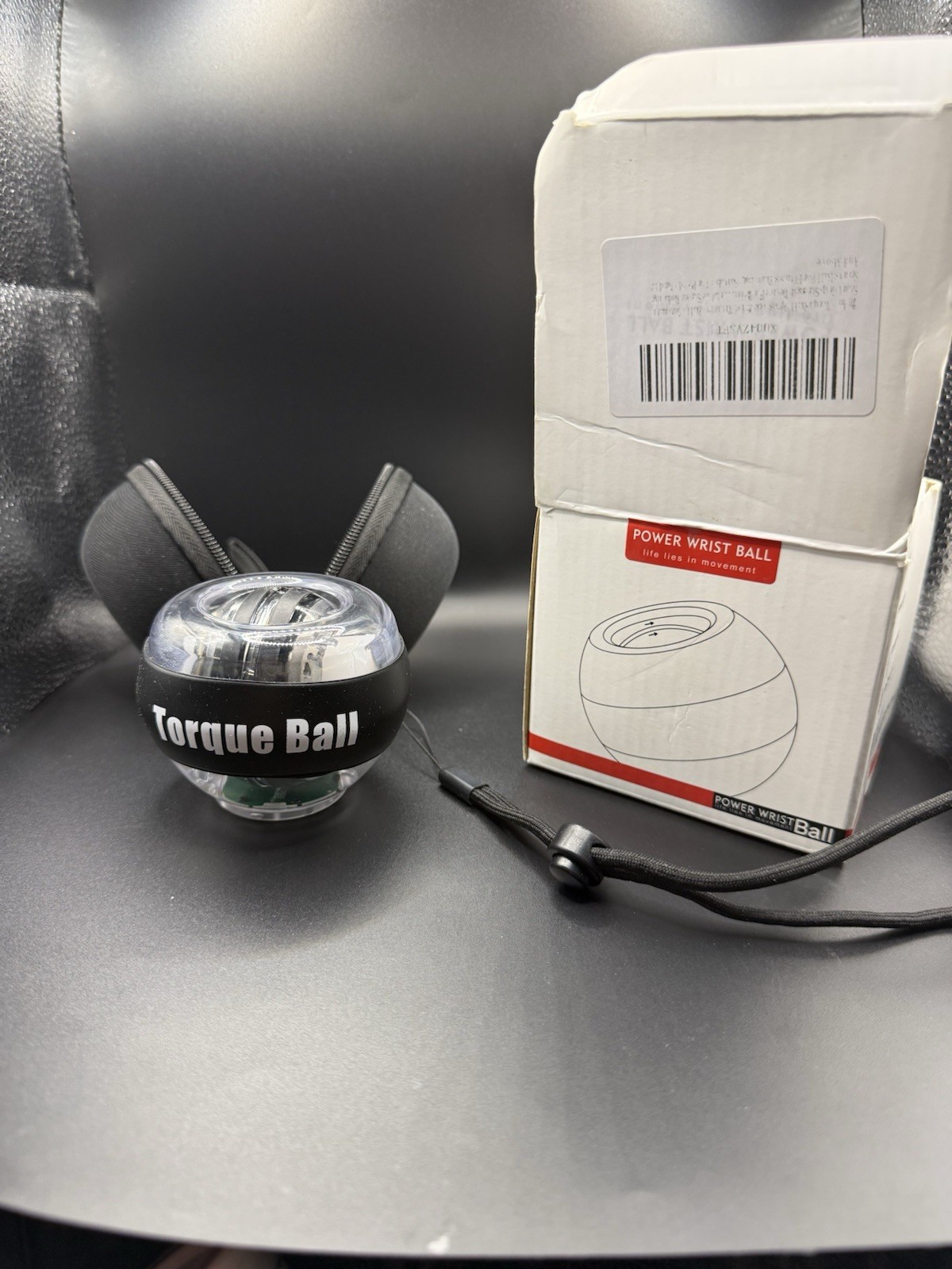 Power Wrist Ball Torque Auto Starting Spinner: Stress Relief Therapy