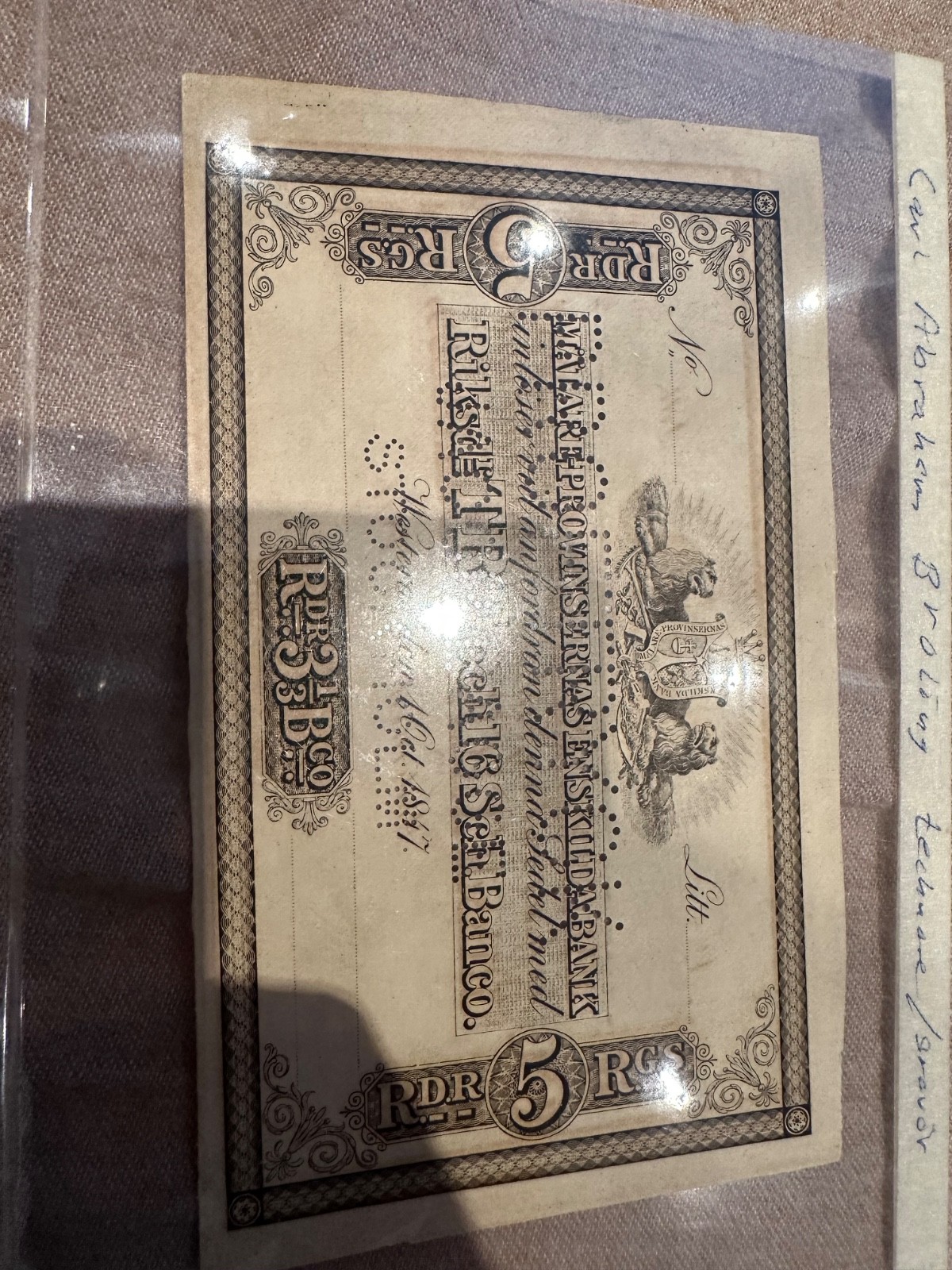 banknote sweden