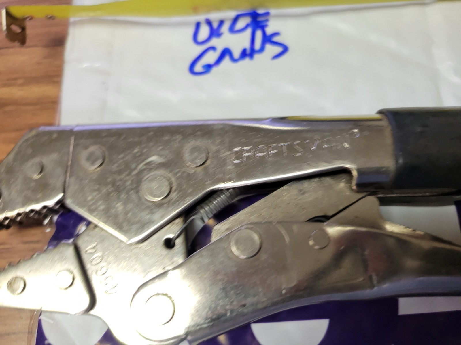 Craftsman 45604 8" Vise Grip Locking Pliers — Nice Shape