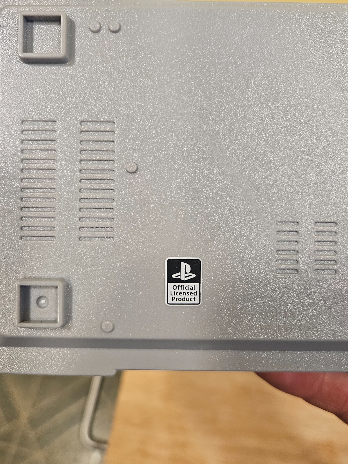 Vintage Playstation 1 storage container