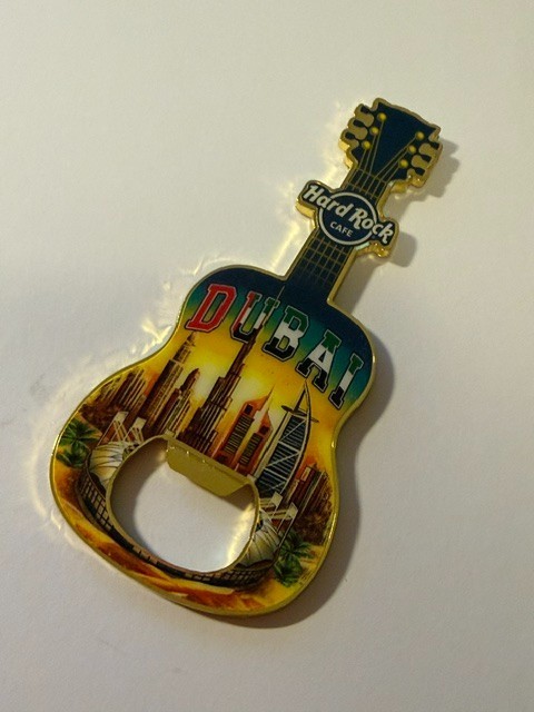 Hard Rock Cafe Dubai V20 bottle opener magnet