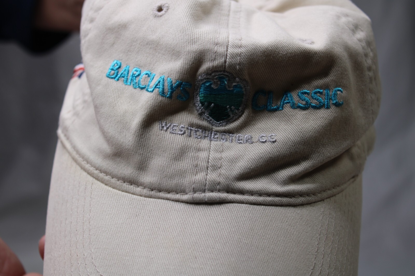 Barclays Classic Golf Cap Hat strapback PGATour The Game Tan Embroidered