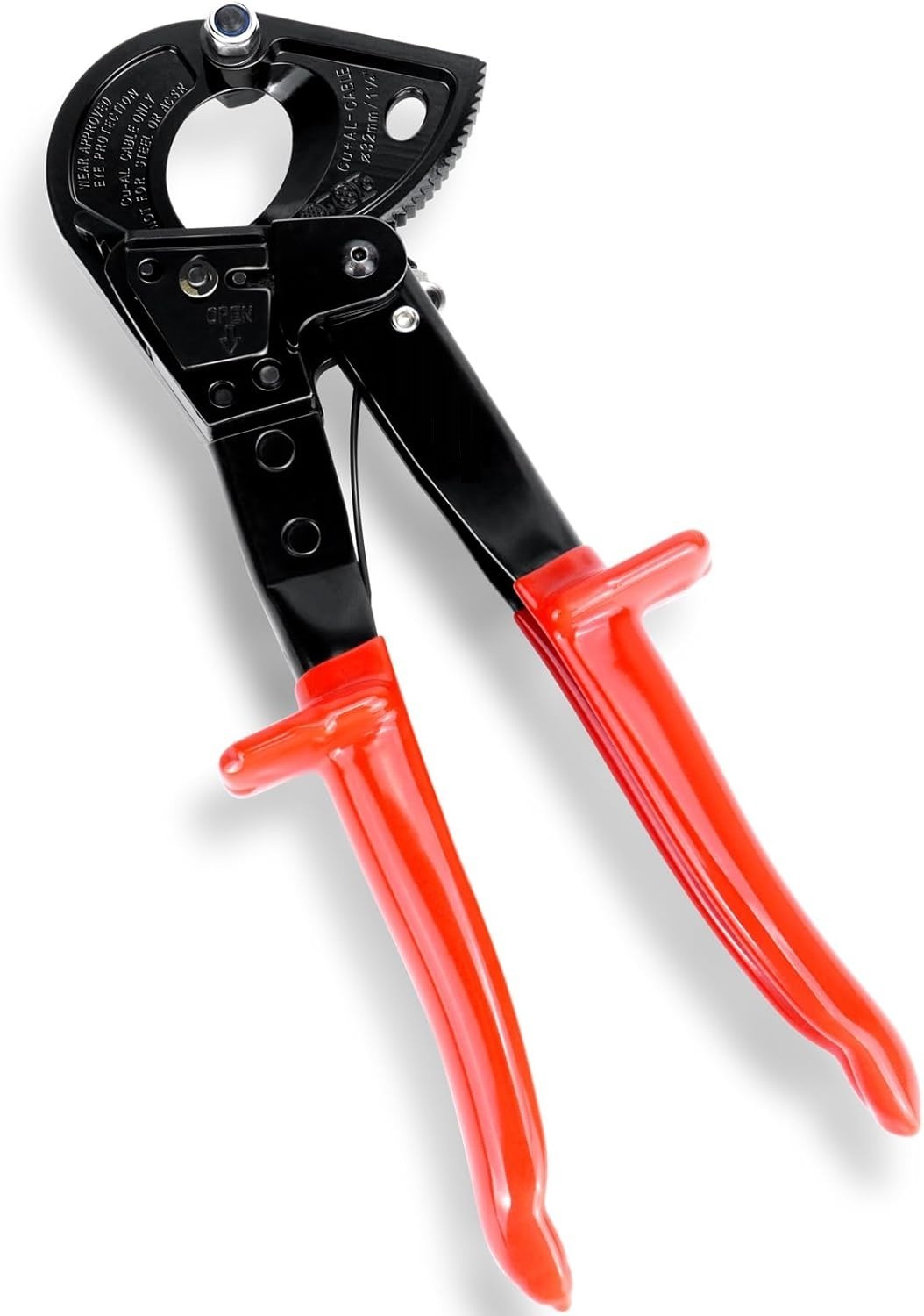 Cortador Con Trinquete Para Cables Blandos Aluminio 300 MCM Cobre 600 MCM
