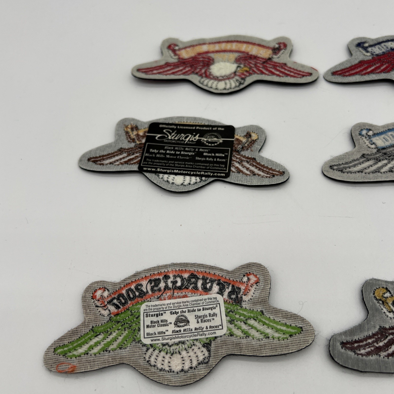 Sturgis Rally Patches Sequential Bundle 2001–2009 Officially Licensed Fast Ship!