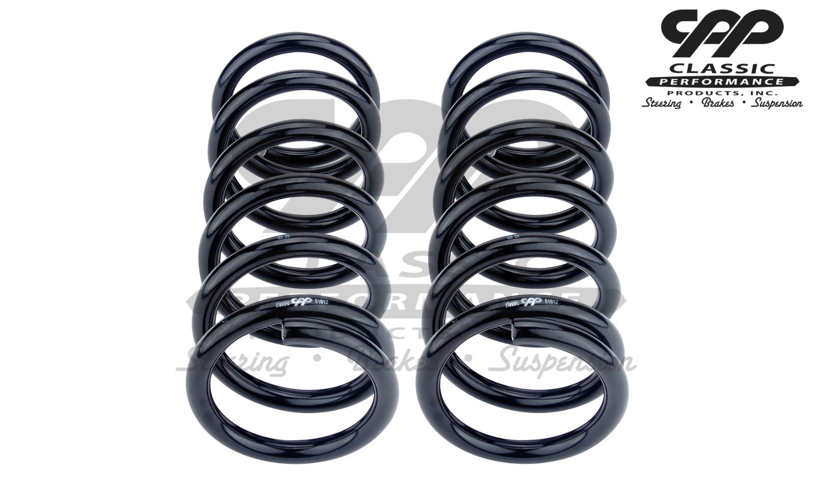 1962-67 CHEVY II NOVA FRONT COIL SPRINGS 2 INCH DROP