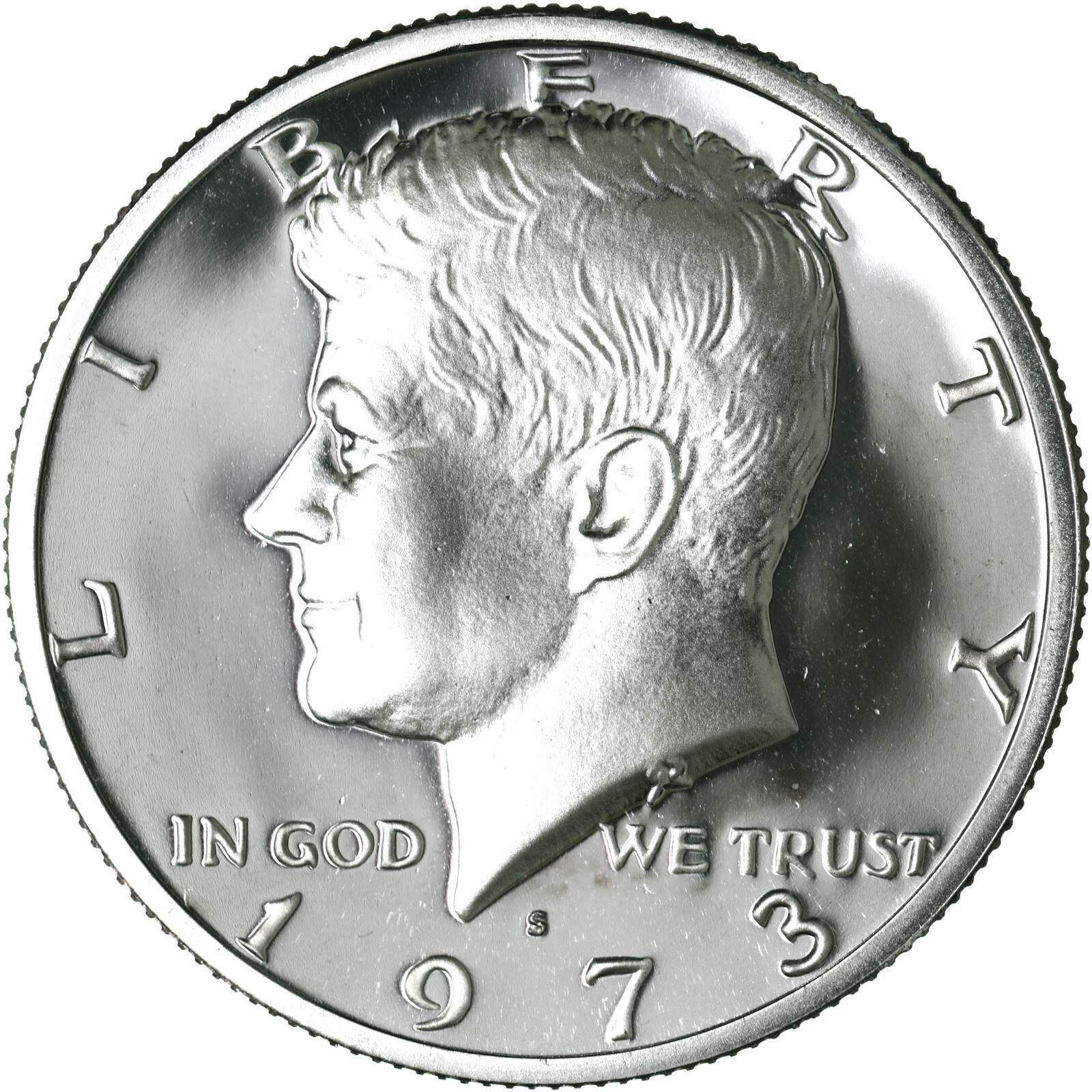 1973 S Kennedy Half Dollar Gem CN-Clad Proof Coin