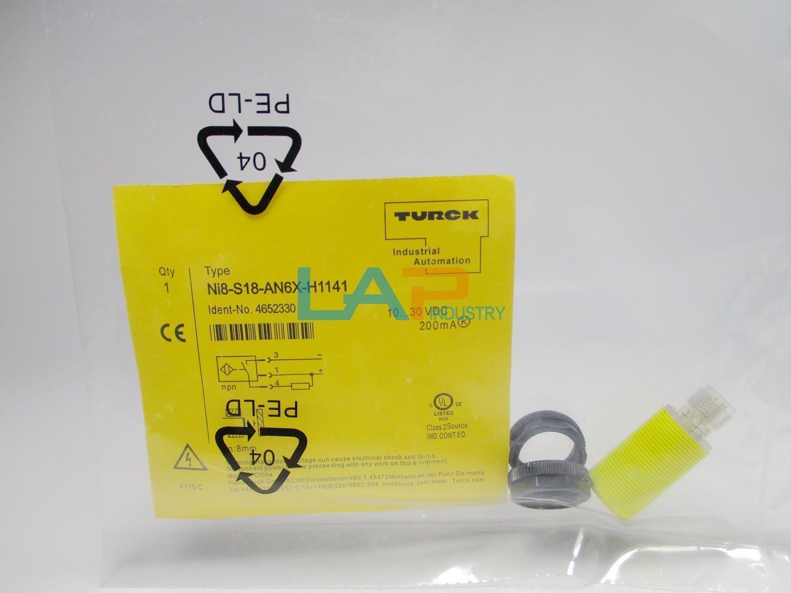New   Proximity Switch NI8-S18-AN6X-H1141