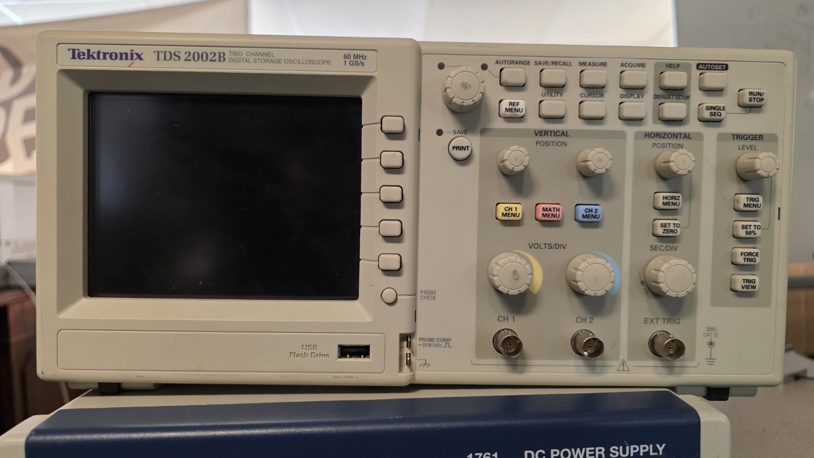 Tektronix TDS 2002B Two Channel Digital Oscilloscope 60MHz