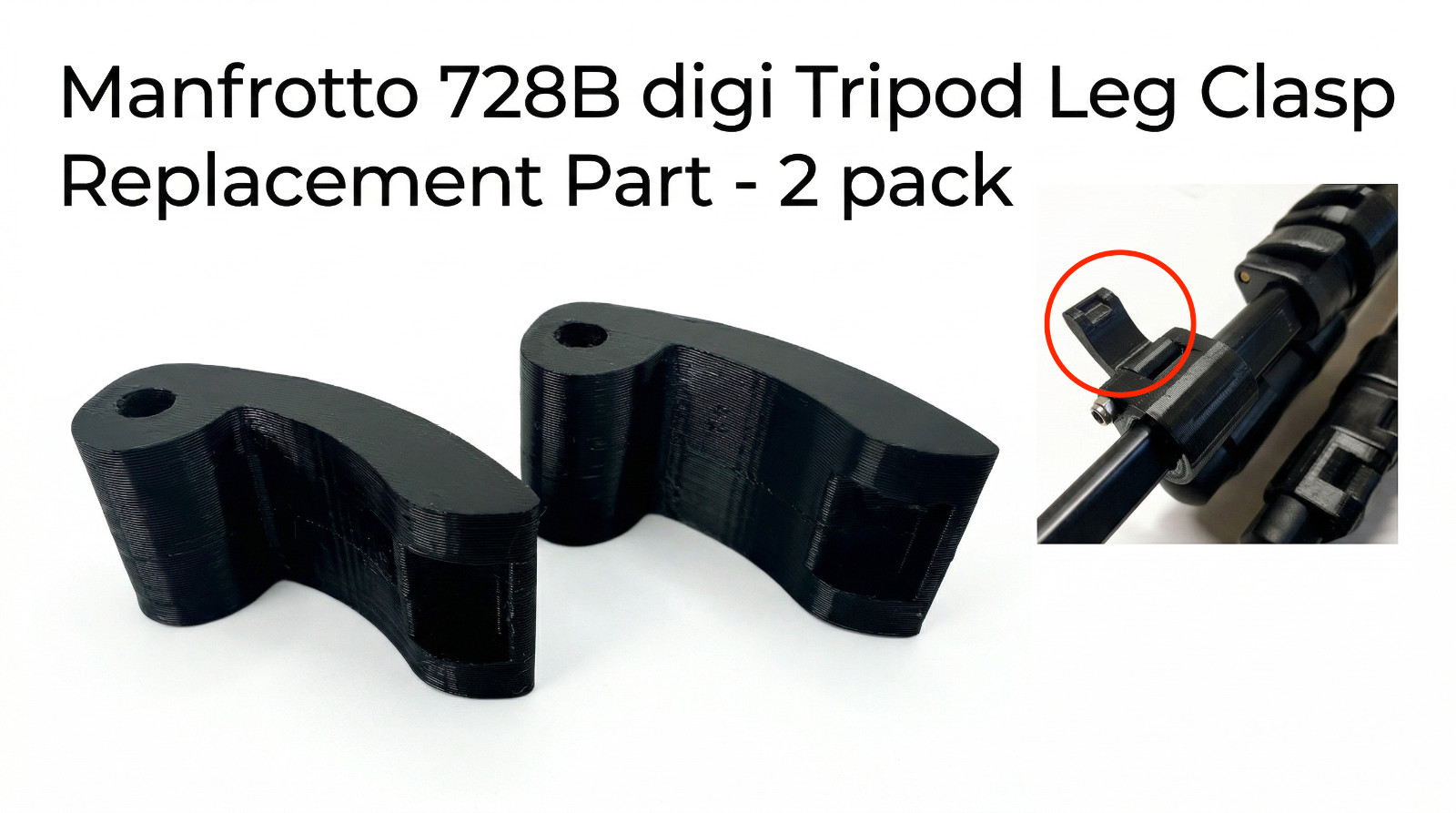 Manfrotto 728B digi Tripod Leg Clasp Replacement Part