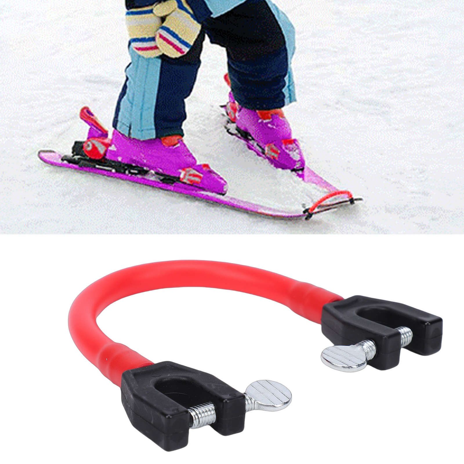 Portable Ski Tip Connector For Beginners Speed Control NKRJ
