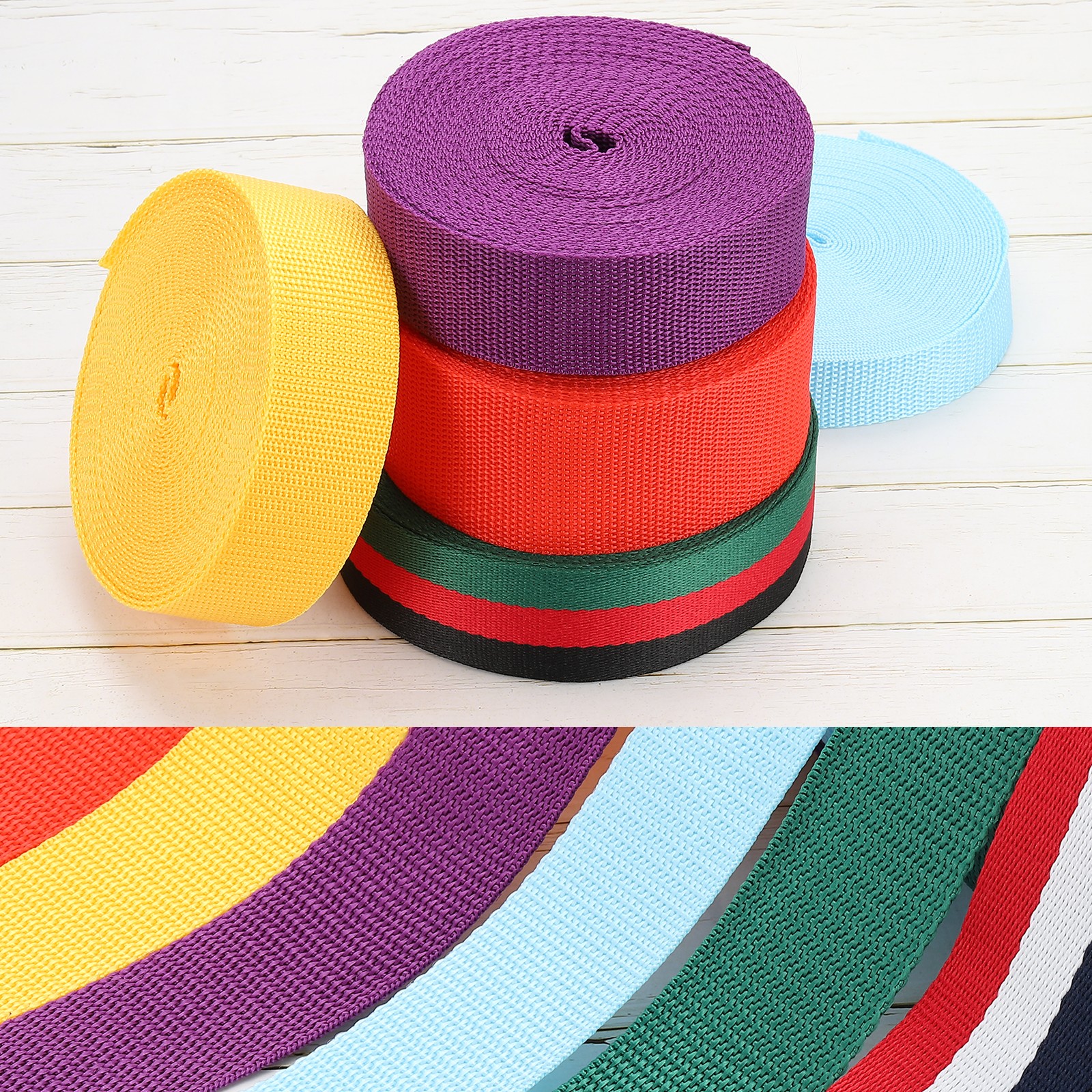 10 Yard Webbing 1.5 Inch Polypropylene Webbing Strap Chair Straps Red