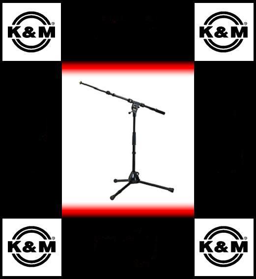 3 Pack K&M 259  25900B Mic Stand & Boom Arm! Free US 48 State Shipping!