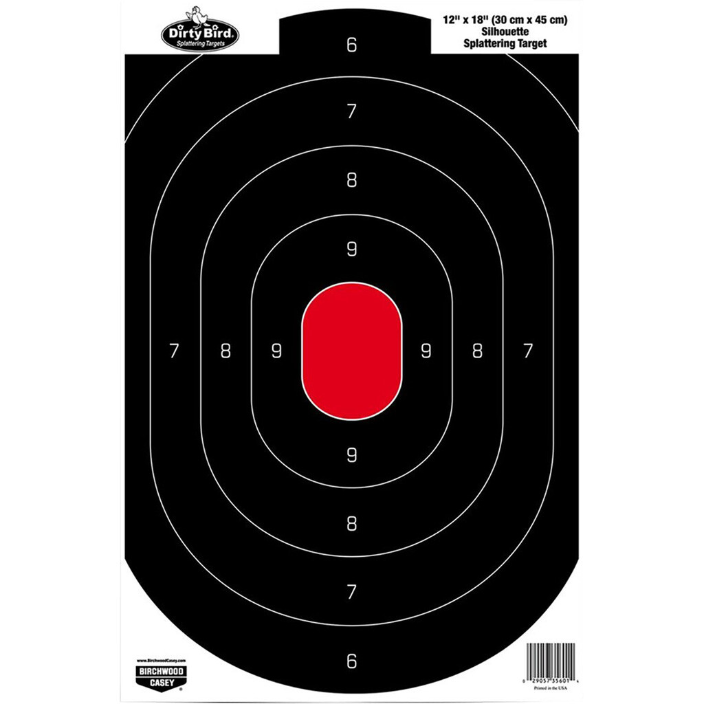 Birchwood Casey Dirty Bird Target Silhouette 12x18 in. 8 pk.