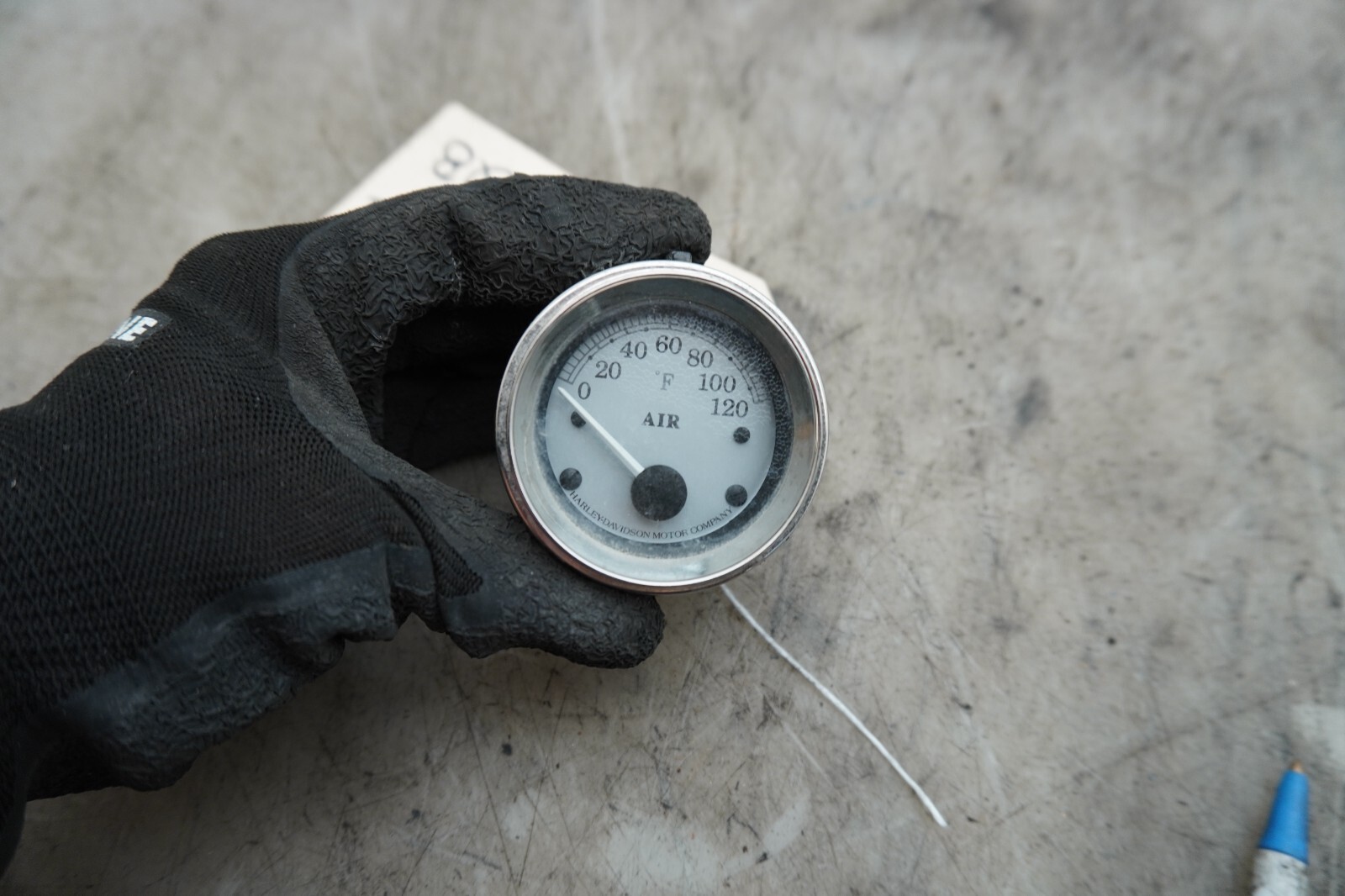 2006 HARLEY DAVIDSON STREETGLIDE TOURING AIR GAUGE 75166-01A  (E-3228)