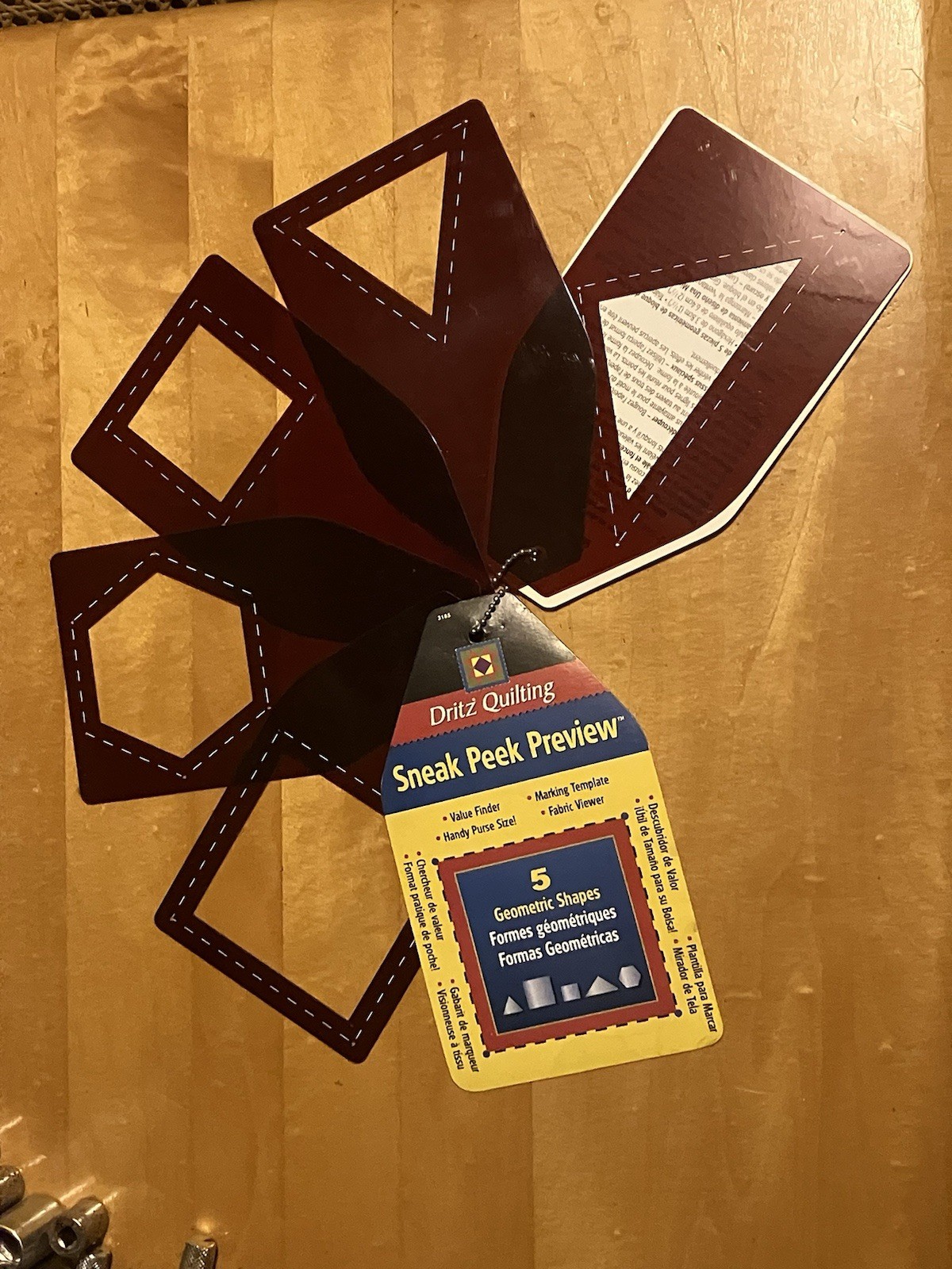 Dritz Quilting Sneak Peek Preview: 5 Geometric Shapes Included