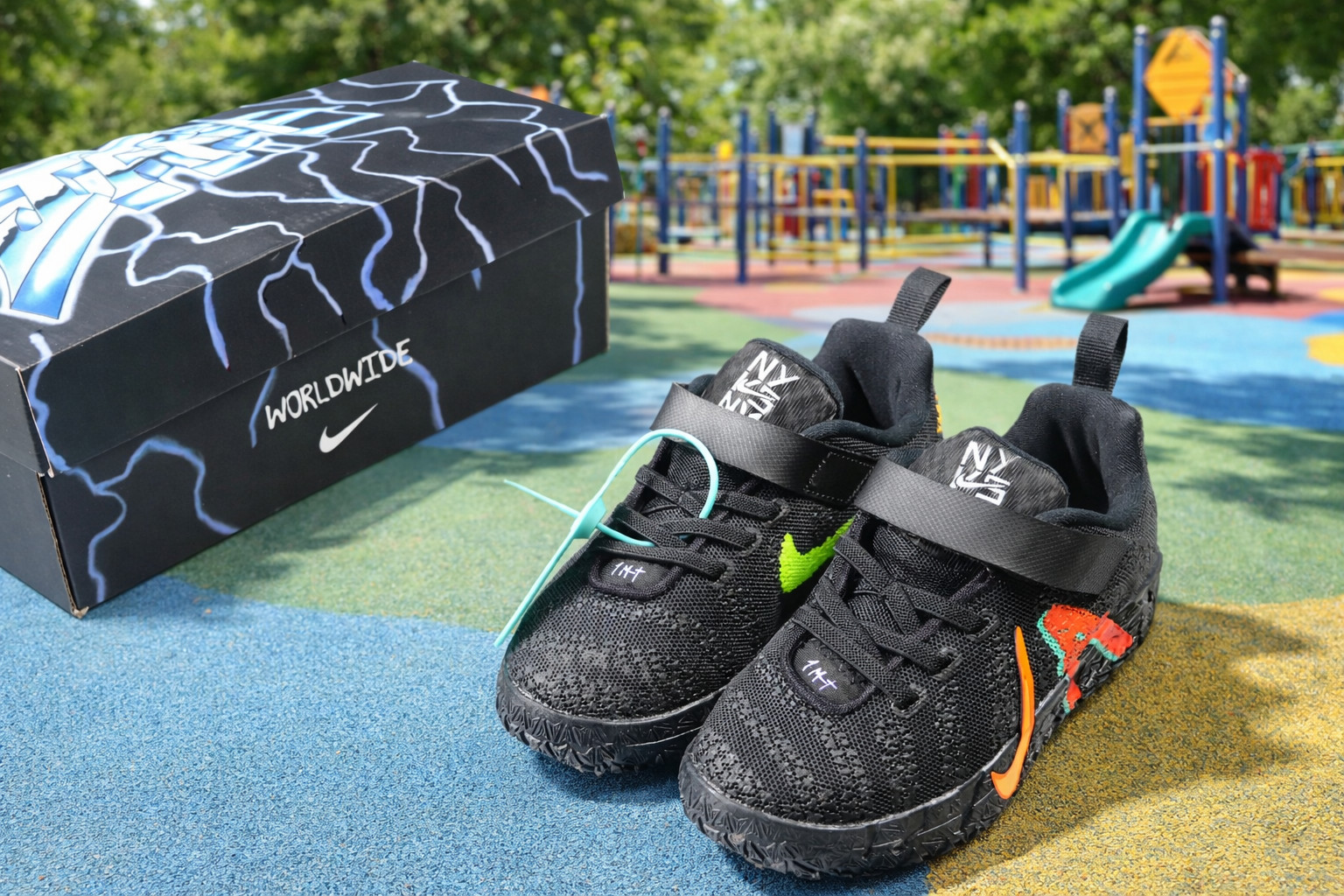 Ja 3 “NY vs NY” Black - Kids Sz 8C-3Y - Size US