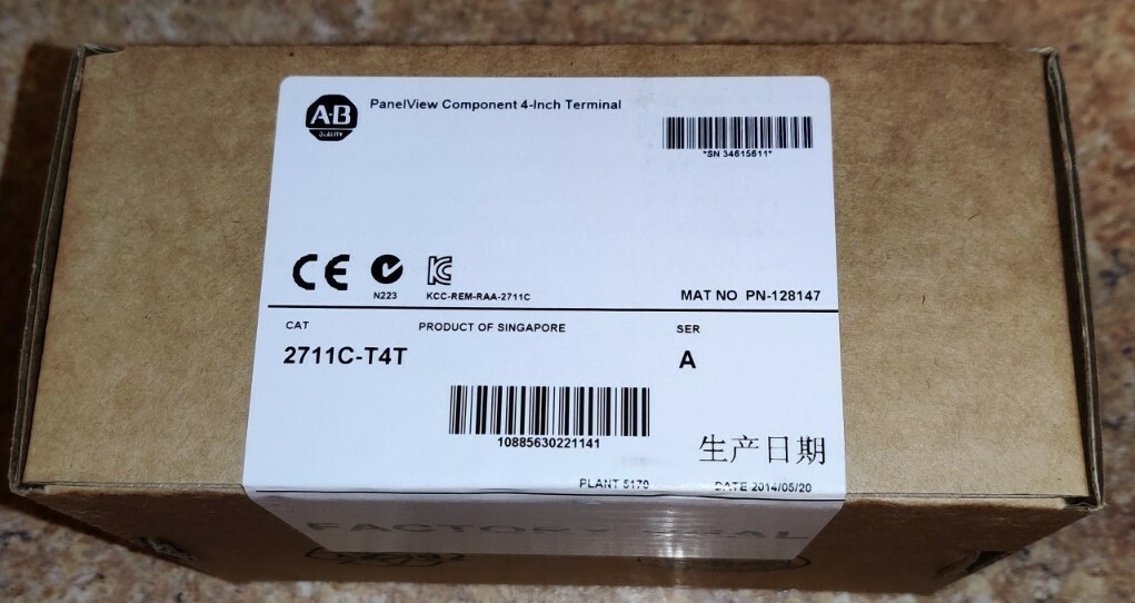 New AB 2711C-T4T Industrial Drive Free Shipping New in Box Factory Sealed PLC US