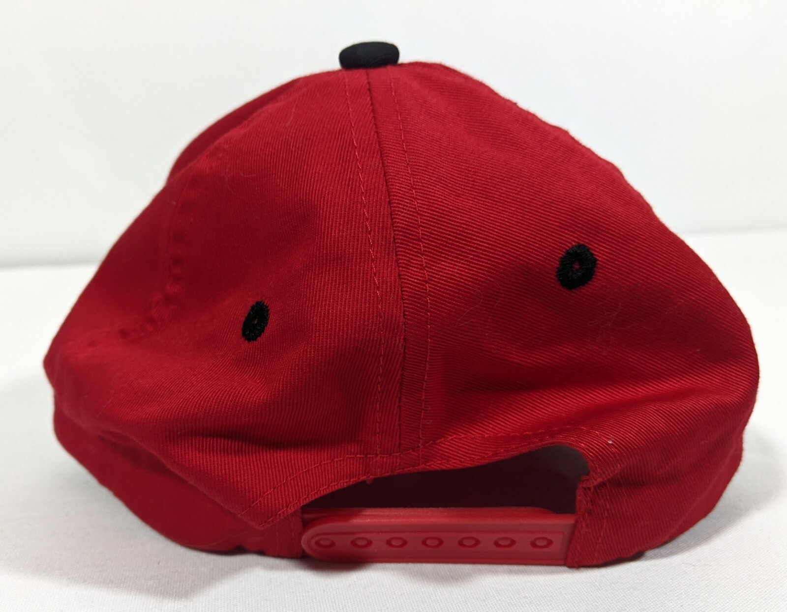 Snap On Hat Red Black Racing