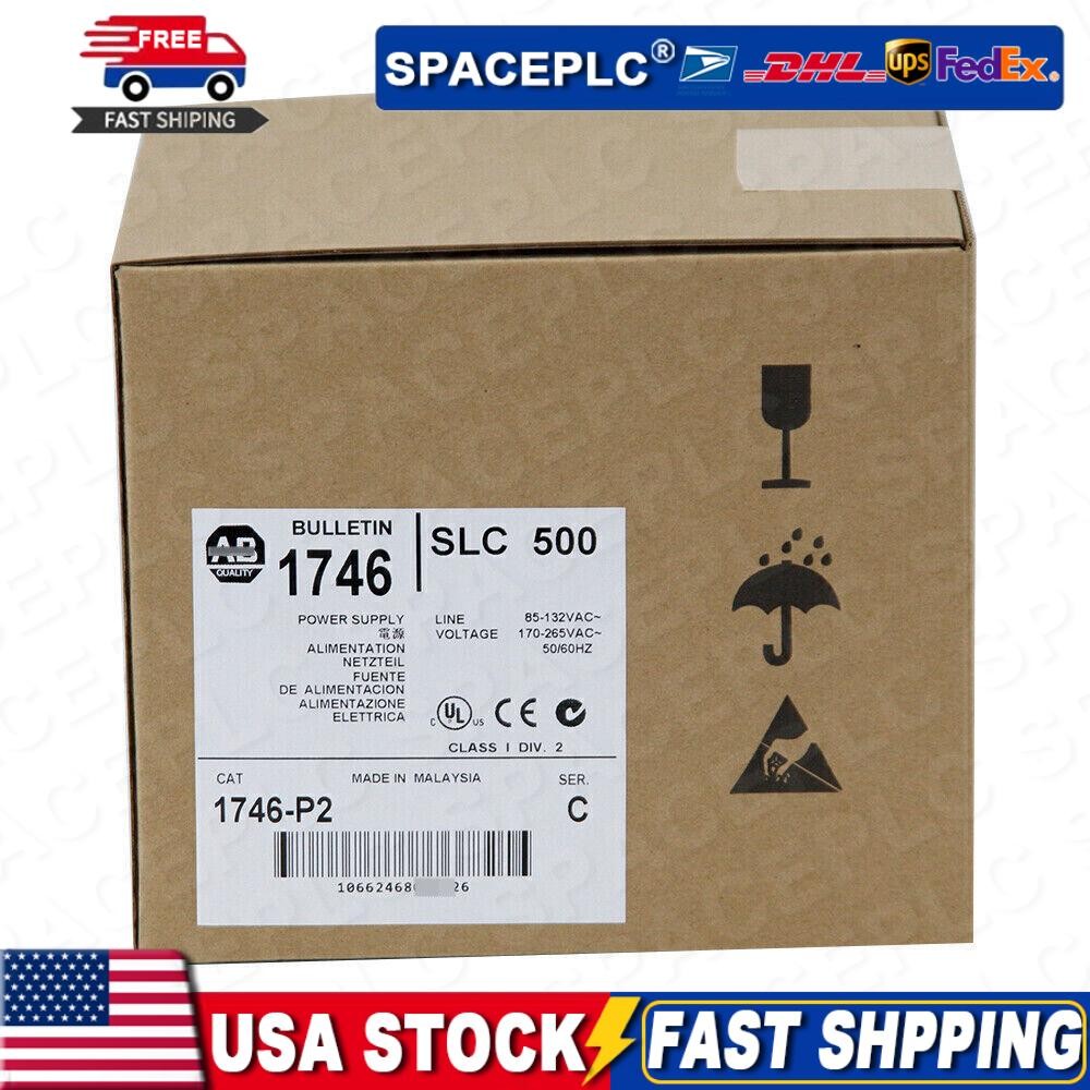 Allen-Bradley 1746-P2 AB SER C SLC 500 Rack Mounting Power Supply Module 1746P2