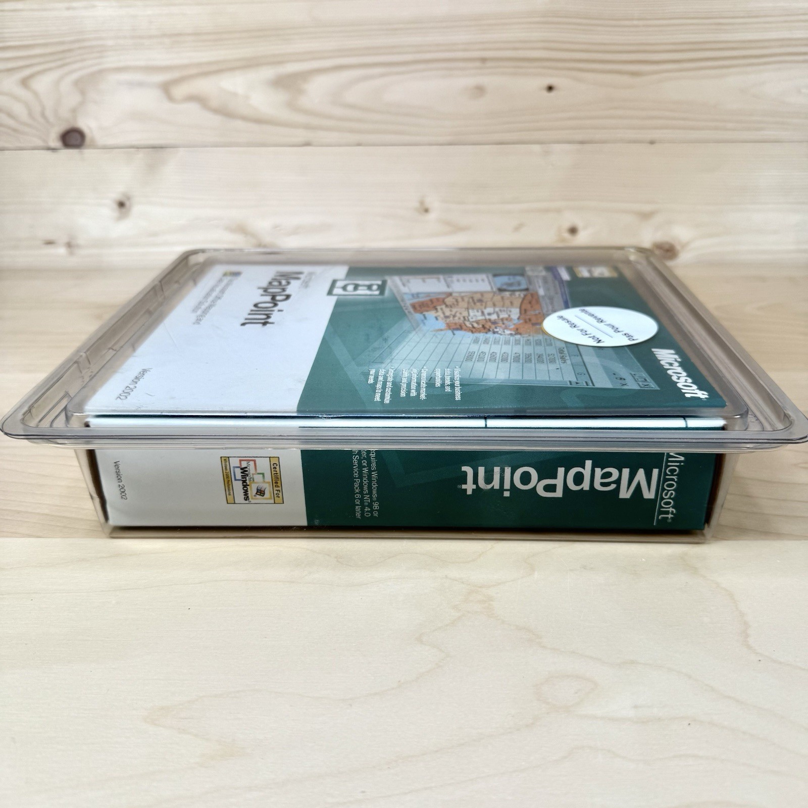Microsoft MapPoint Version 2002 New Unopened Mapping & Data