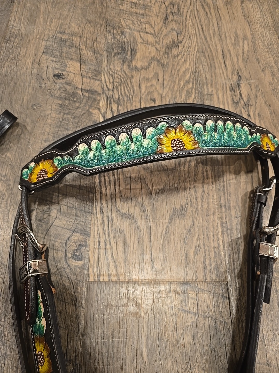 western headstall breastcollar set Cob