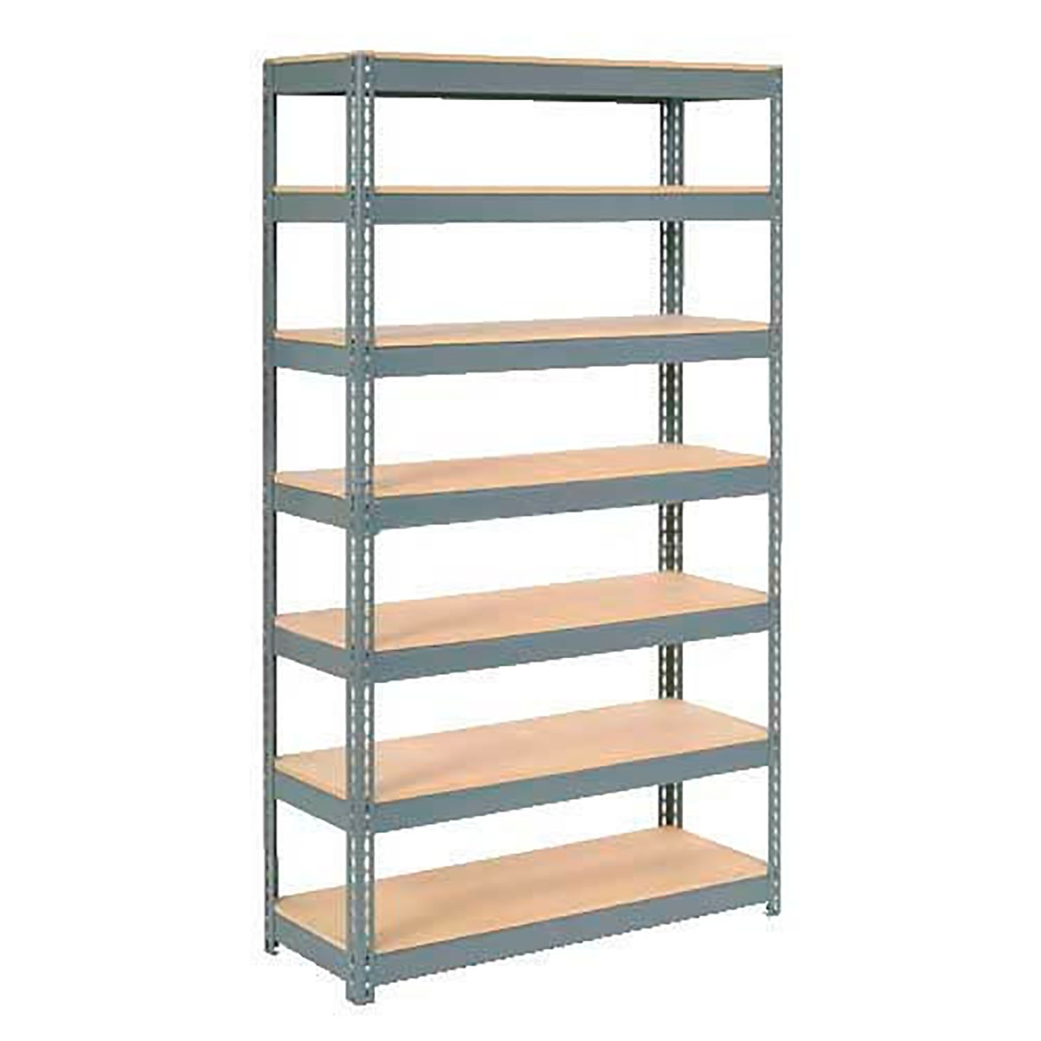 Global Industrial Extra Heavy Duty Shelving 48"W x 24"D x 84"H With 7 Shelves