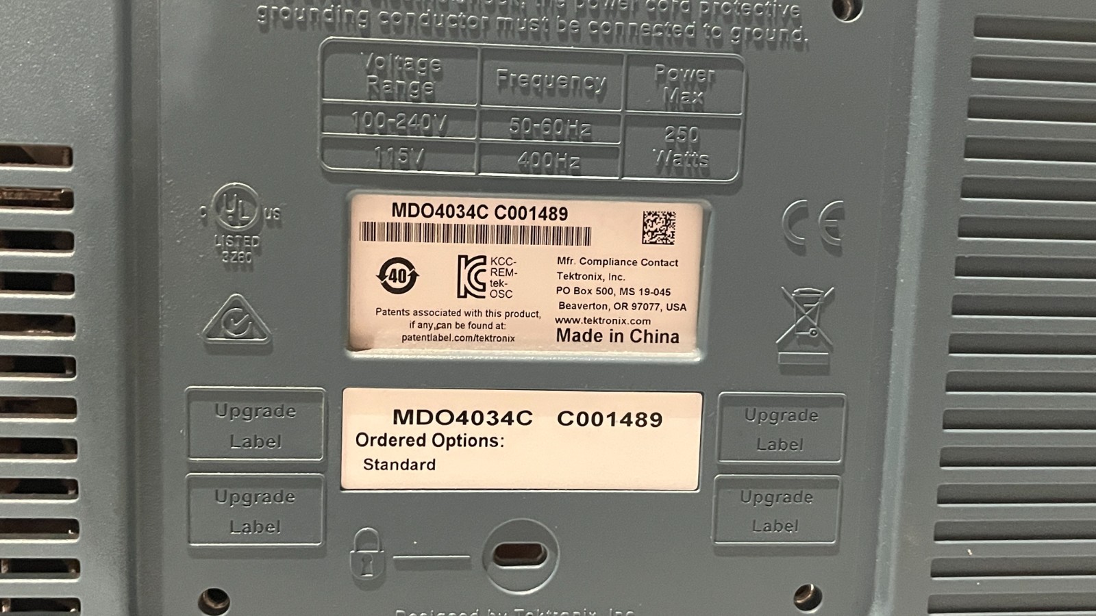 TEKTRONIX - MDO4034C