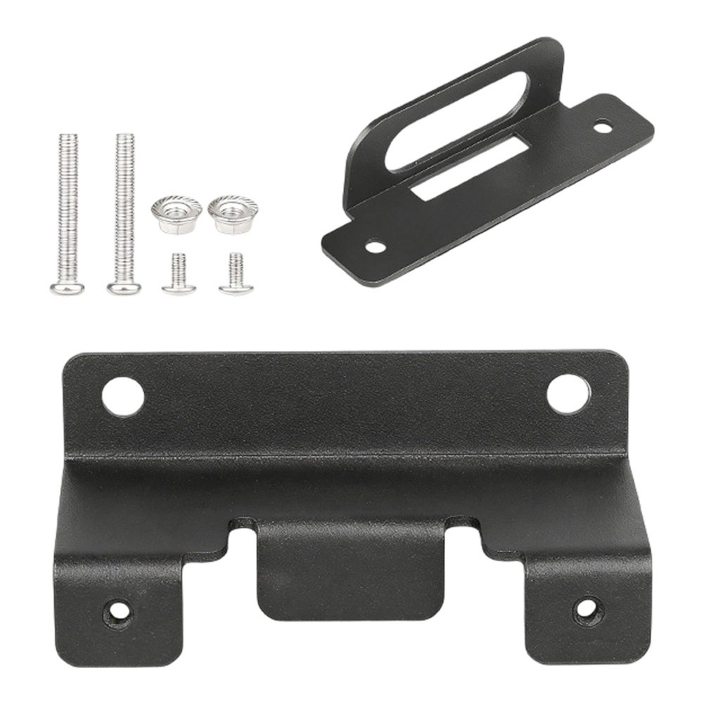 Flat Trailer Wiring Mounting Bracket 4 Way Steel Bracket for Vehicle Rear Mount