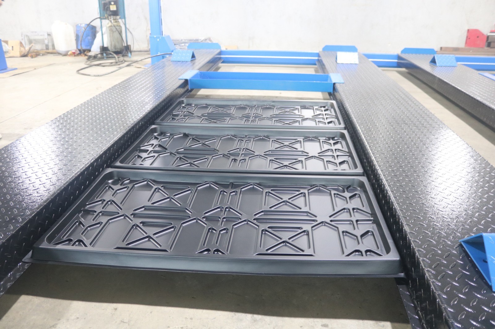 9000lb Double Sided 4 Post Car Lift Standard 78" Increased Height