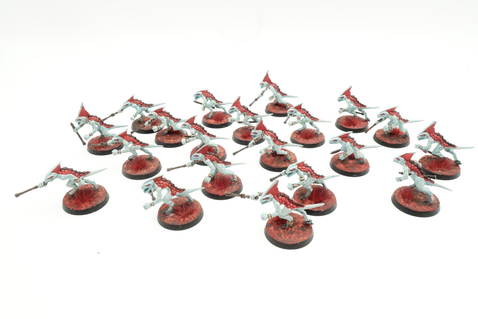 Skinks [x20] Seraphon [Warhammer AOS] Painted