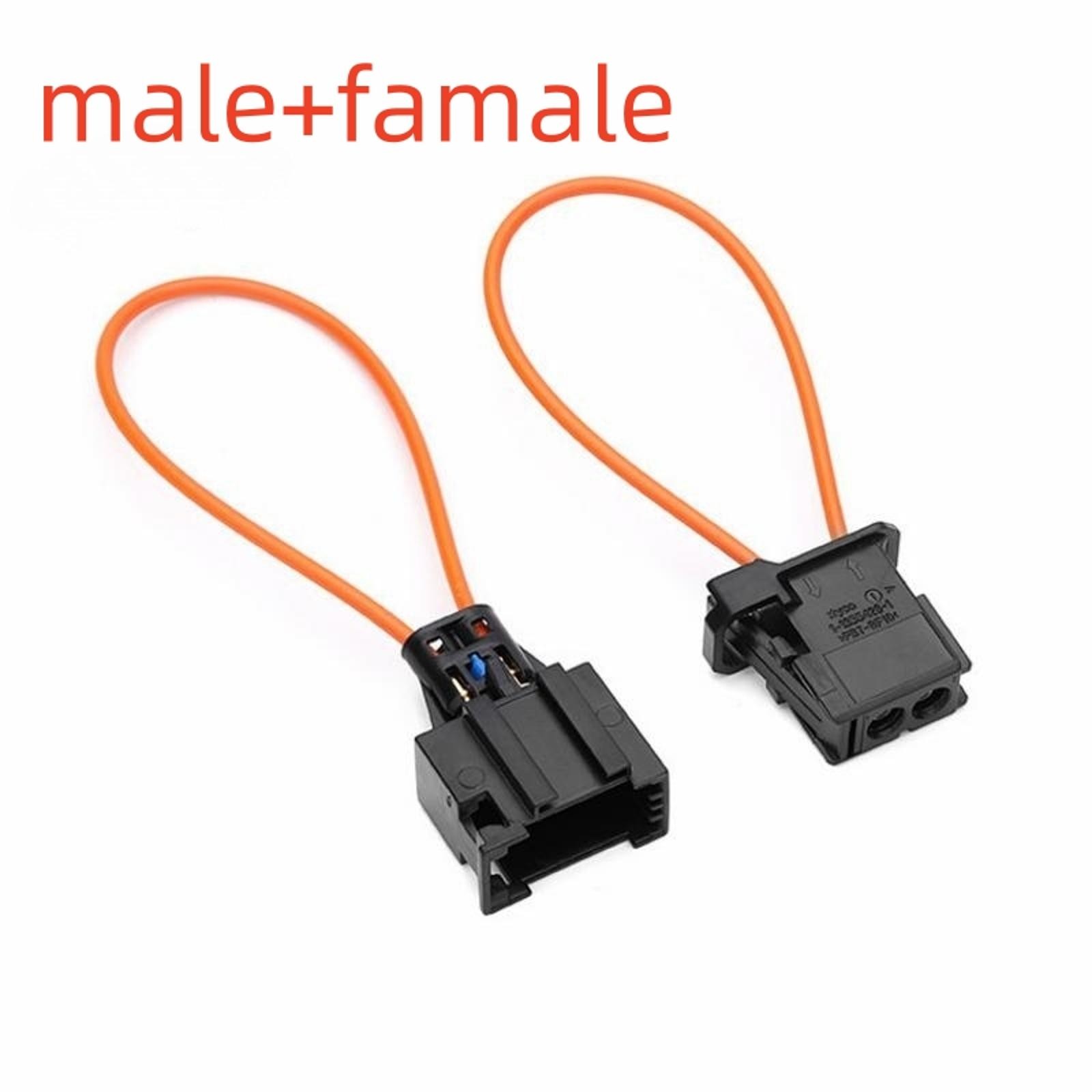 MOST Fiber Optic Loop Bypass MALE & FEMALE Kit Adapter For MERCEDES BENZ BMW