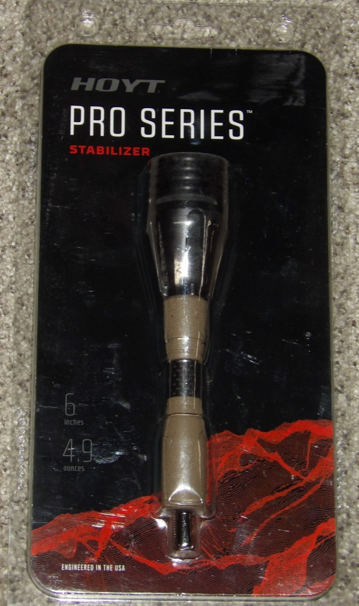 NEW Hoyt 6 inch Pro Series Stabilizer in Buckskin Finish