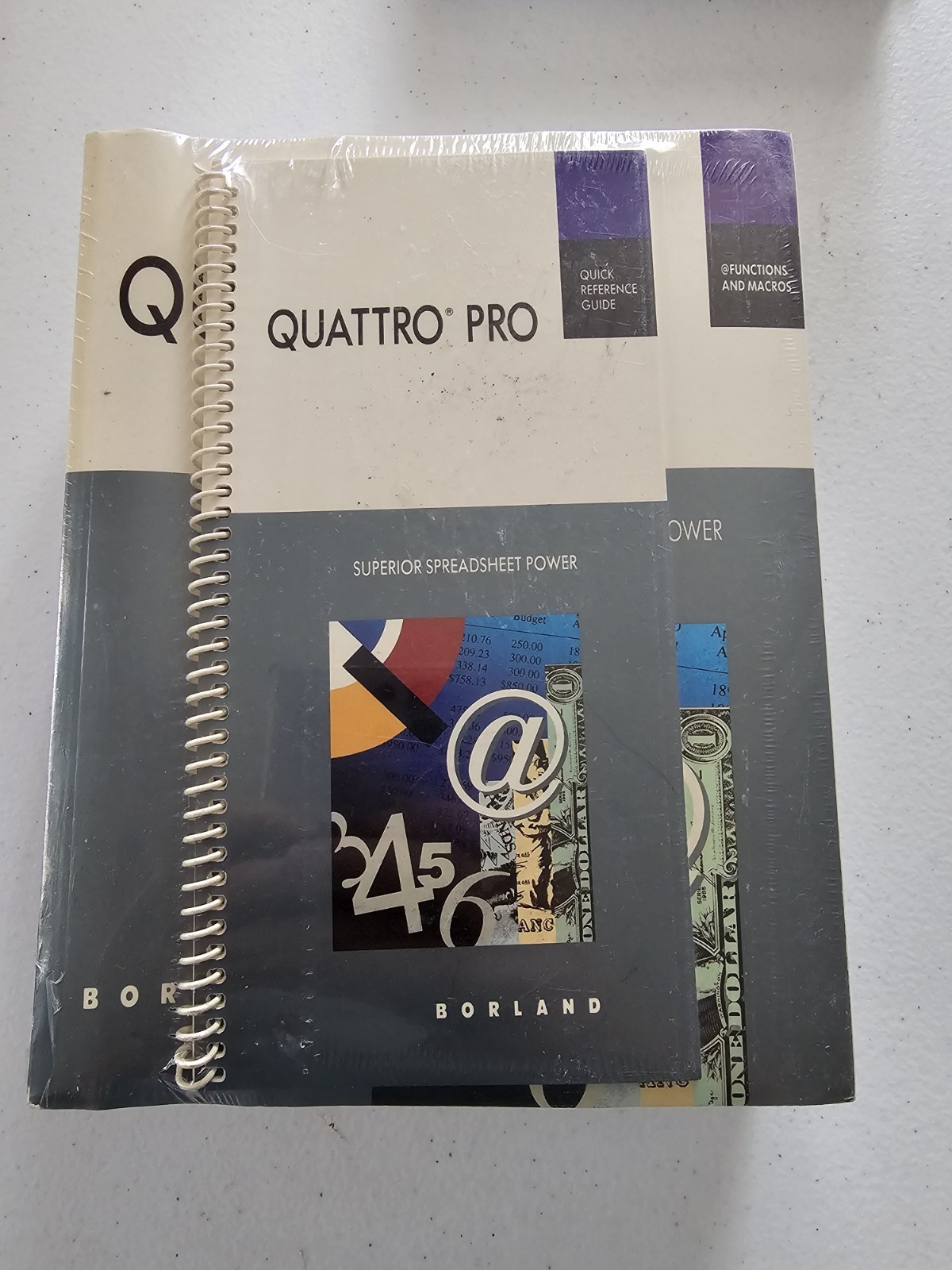 Borland Quattro Pro Manual Set: Getting Started, User’s Guide, Functions/Macros