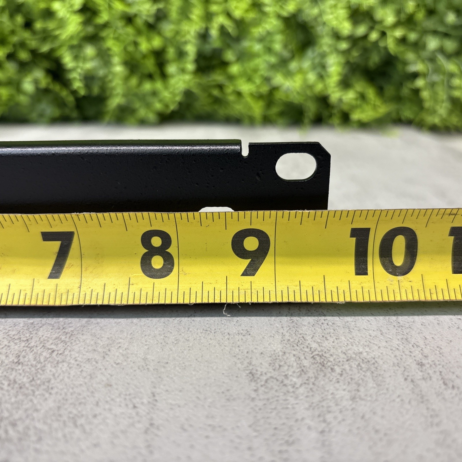 Shure half rack mixer/wireless mic rack mounting bracket- Long bracket only.