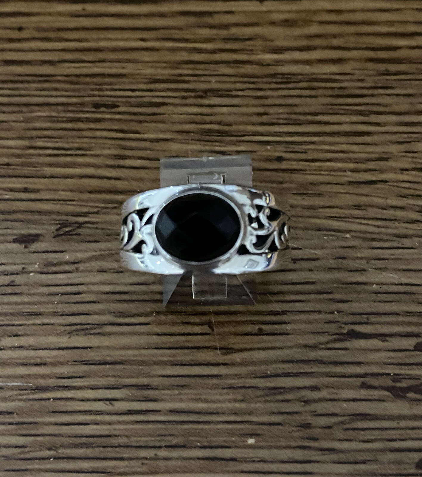 Sterling Black Onyx Ring