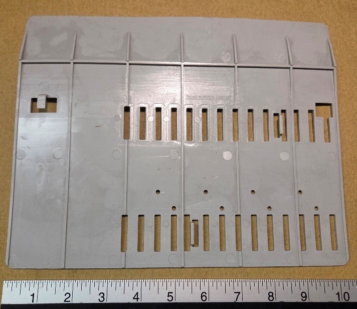 Royal soda machine plastic anti-bridging spacer - part no. D815.392.001 FRONT