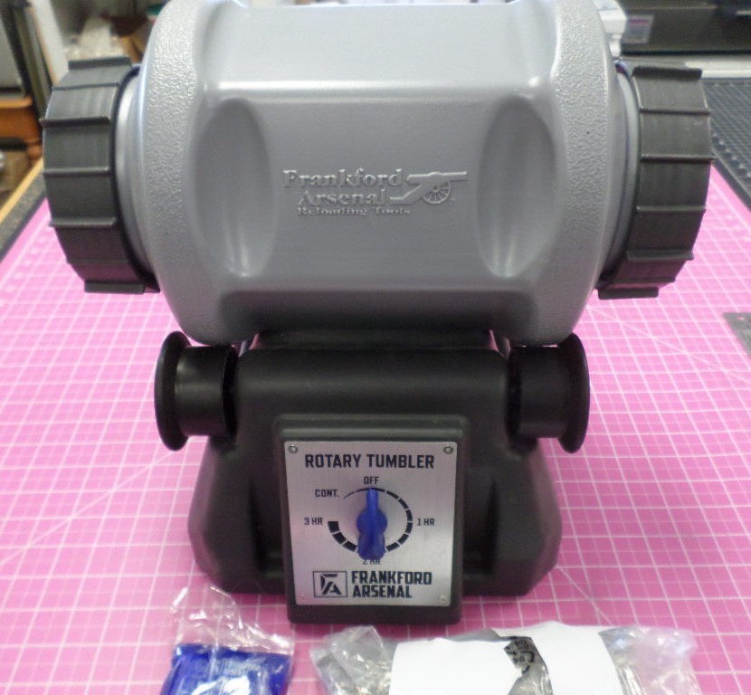 Frankford Arsenal Rotary Tumbler 7 Liter Capacity, with Bonus - 2 Straining Caps