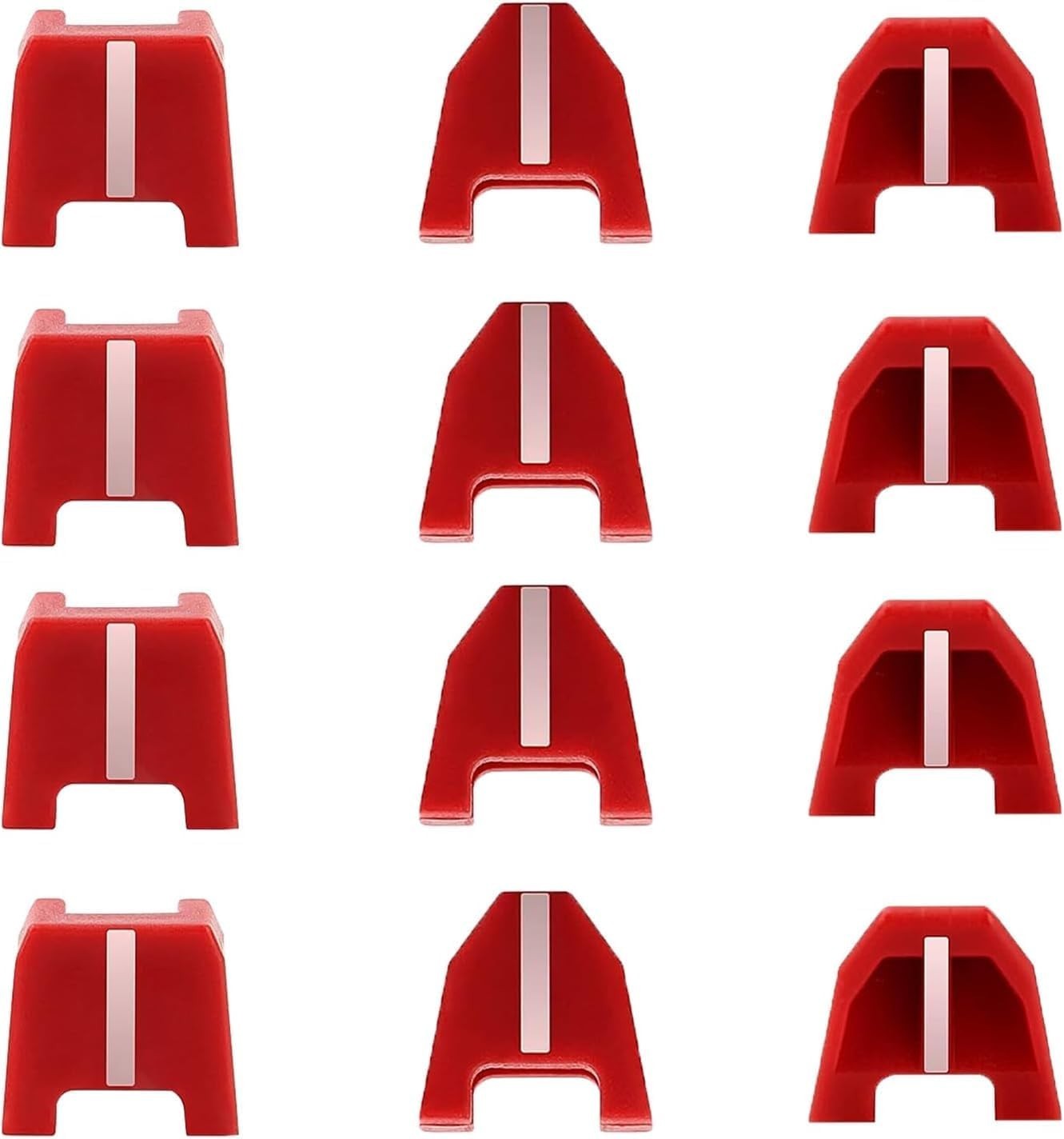 Replacement No-Mar Tip Kit for 2746-20 Nailer - 12 Durable Plastic Pads