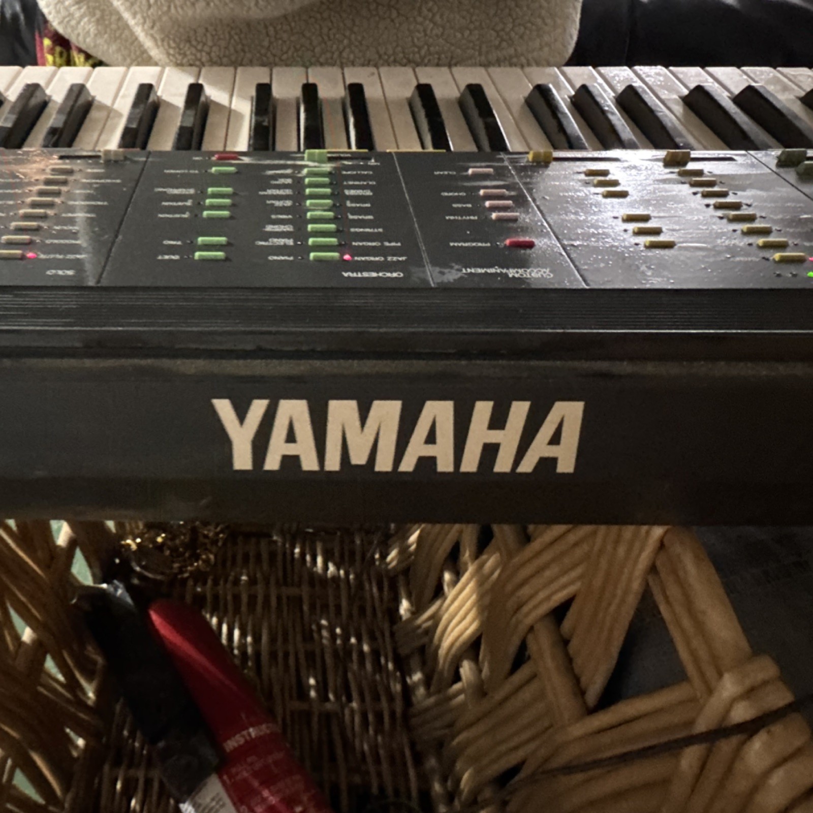 Yamaha 49-Key Electronic Keyboard Black, with stand
