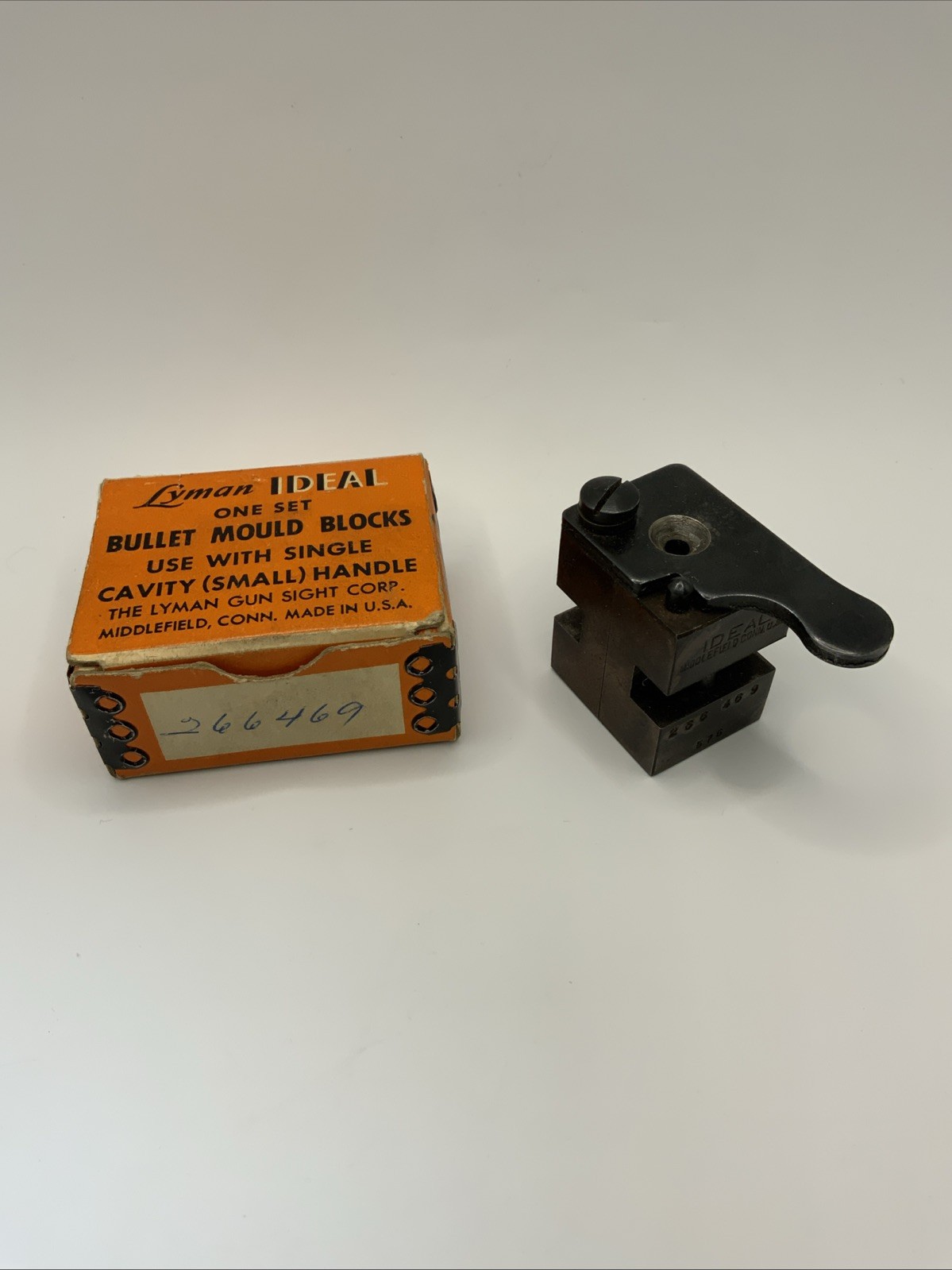 Lyman Ideal Bullet Mould 266469 6.5mm 140 Grain Single Cavity Bullet Mold W Box!