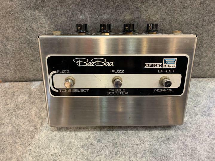 Roland AF-100 Vintage Bee Baa Fuzz and Treble Booster fuzz pedal w/Tracking F/S
