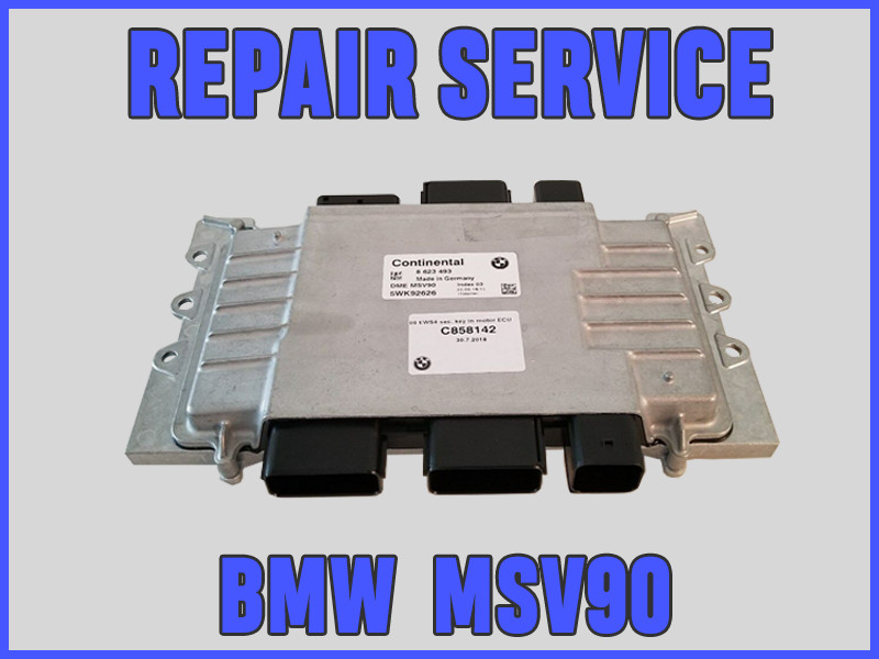 BMW ECM ECU DME MSV90 5-ser X3 2009-2015 REPAIR SERVICE