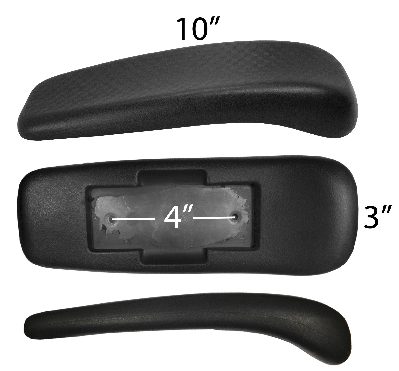 Replacement Office Task Chair Armrest Arm Pads - Pair - R-S4624-1-Pair