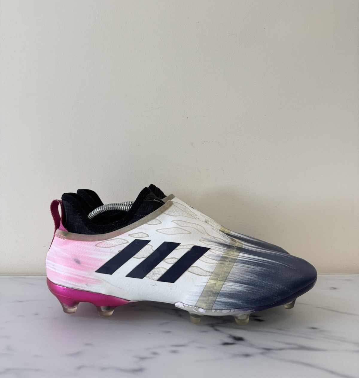 Rare ADIDAS Glitch FG Virtuoso White  Mens Soccer Cleats Football Size US 11